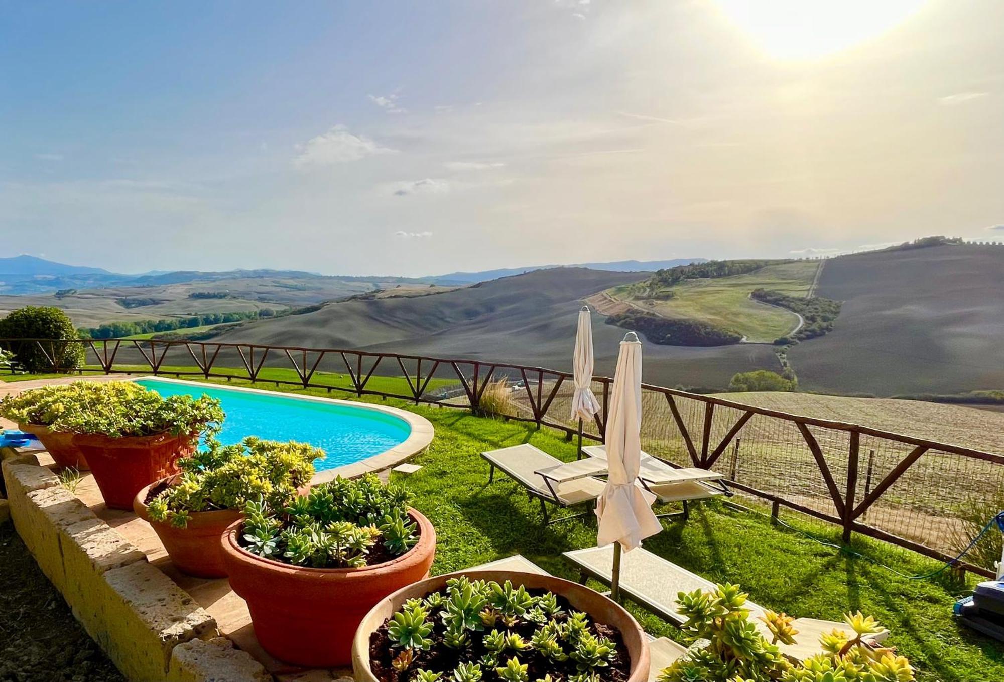 Podere Poggio Salto Apartment Pienza Exterior photo